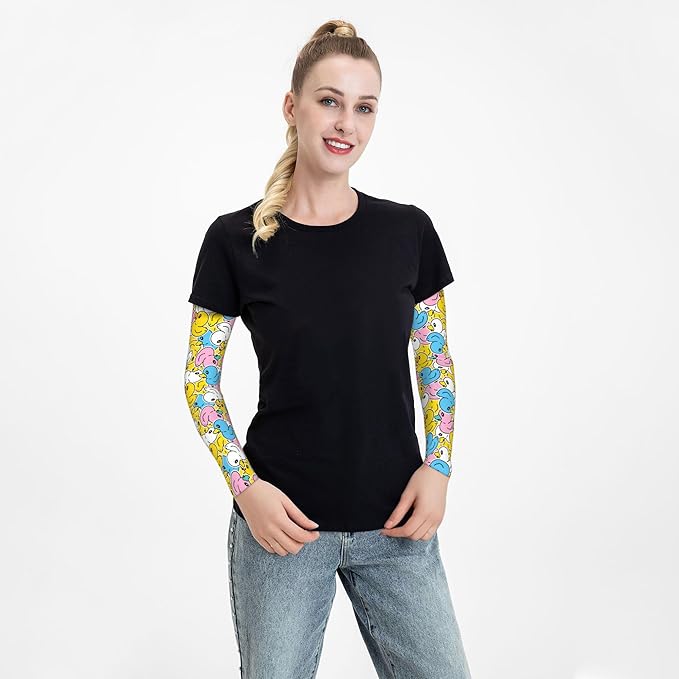 Arm Sleeves Outdoor Garden Sports Cooling Sun Sleeve for Women Men Farm