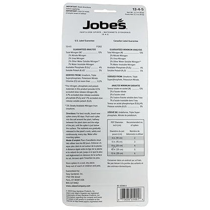 Jobe's 5001T Houseplant Fertilizer Food Spikes, 50 Pack