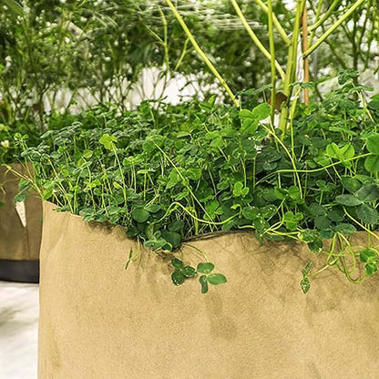 Sustainable Village Blumat Grow Bags - 45-Gallon Fabric Pots for Plants - Breathable Waterproof Cloth Pots with MoistureLock Technology - Promotes Strong and Healthy Roots - 5 Pack