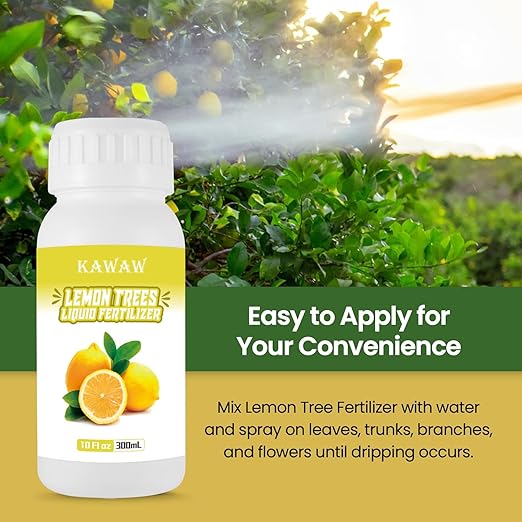 Lemon Tree Fertilizer - Orange, Lemon, Lime, Mango, Avocado - Ideal Micronutrients Plant Food for Tropical Fruit Trees to Grow More Fruit - Garden-Growing Miracle Nutrients, 10 oz