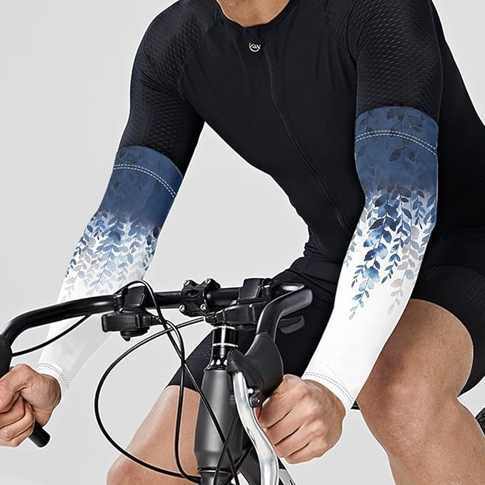 Binienty Unisex Arm Sleeves for Driving, Golf, Cycling, Sports, UV Protector Cooling Arm Sleeves Cover