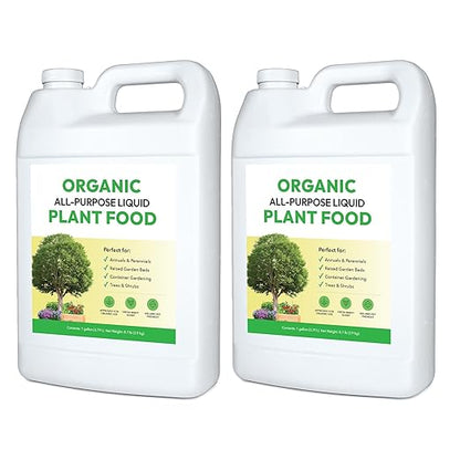 Organic All-Purpose Liquid Plant Food - 1G (2 Pack)