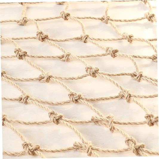 Yeory Jute Plant Support Netting Jute Garden Netting for Plants Natural Garden Trellis Twine Net for Pea Bean Climbing Vegetable 79x197 in, Garden Netting for Plants