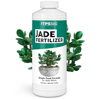 TPS NUTRIENTS Jade Fertilizer for All Jade and Crassula Plants, Liquid Plant Food, 32 oz (1 Quart)