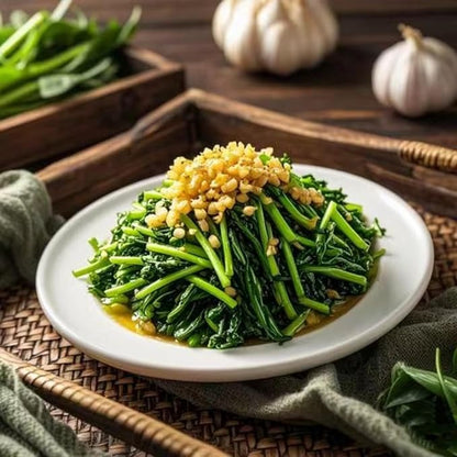 2000+ Kong Xin CAI Vegetable Seeds Water Spinach Kangkong Delicious Vegetable Seeds for Green Leaf Planting Garden Non-GMO Choy Ong Seed