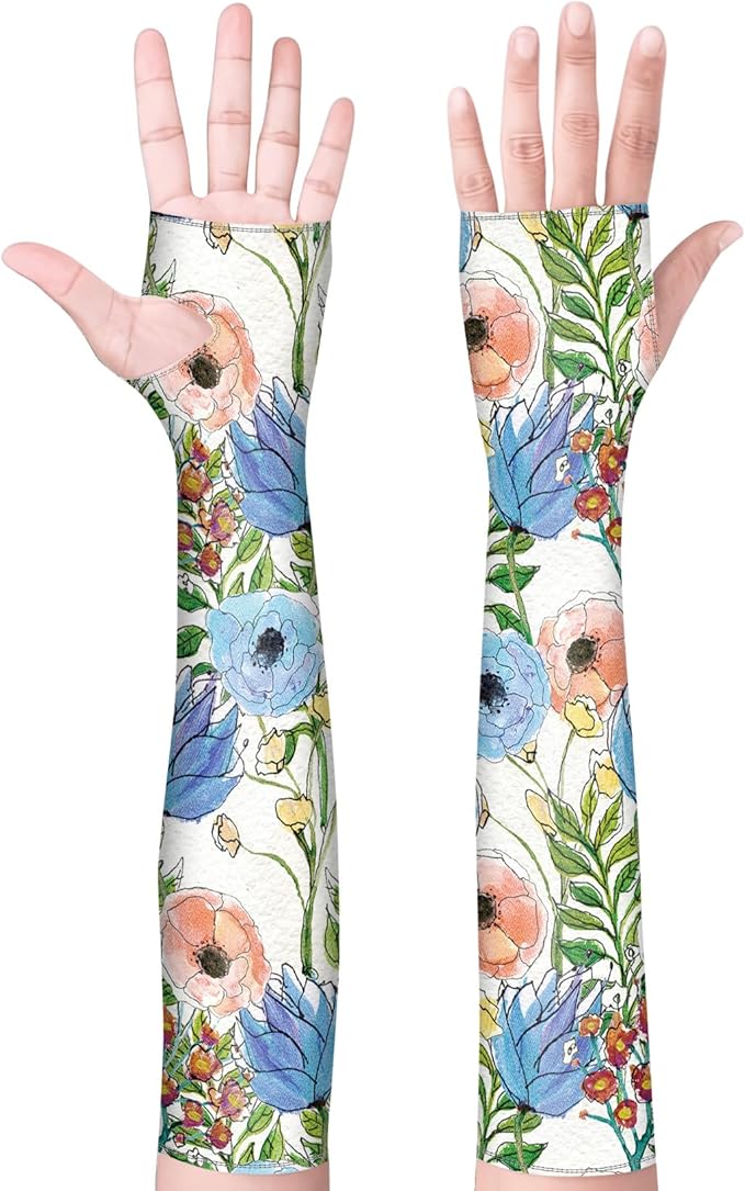 Gardening Sleeves for Women Farm Sun Protection Thorn Proof Cooling Arm Sleeves to Cover Arms for Garden Sports