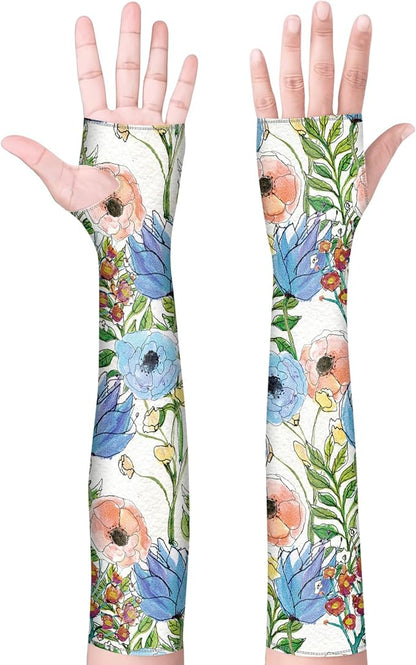 Gardening Sleeves for Women Farm Sun Protection Thorn Proof Cooling Arm Sleeves to Cover Arms for Garden Sports