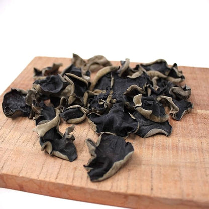 DABC OAK LAND 2 Pound Premium Dried Woodear Mushroom, Dried Black Fungus Shredded All Natural Vegan and Gluten-Free Rich in Fiber & Iron, Perfect for Cuisine, Soups, Stir-Fries 黑木耳 32 Ounce