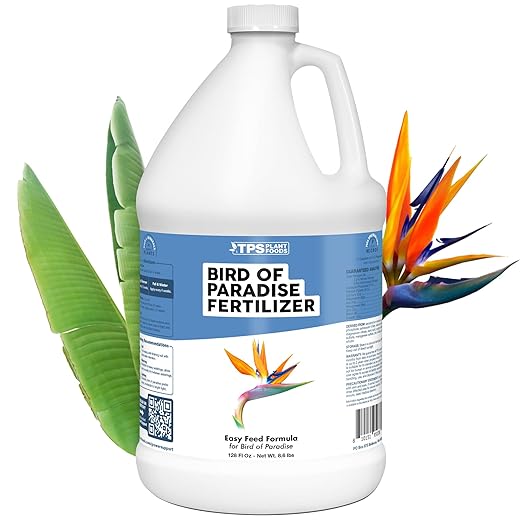 Bird of Paradise Fertilizer for All Strelitzia Plants, Liquid Plant Food 1 Gallon (128oz)
