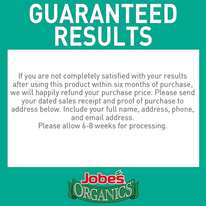 Jobe's Organics Granular Bone Meal Fertilizer, Strong Root Development for Bulbs, Tomatoes, Roses, and Other Flowering Plants, 4 lbs Bag (Pack of 6)