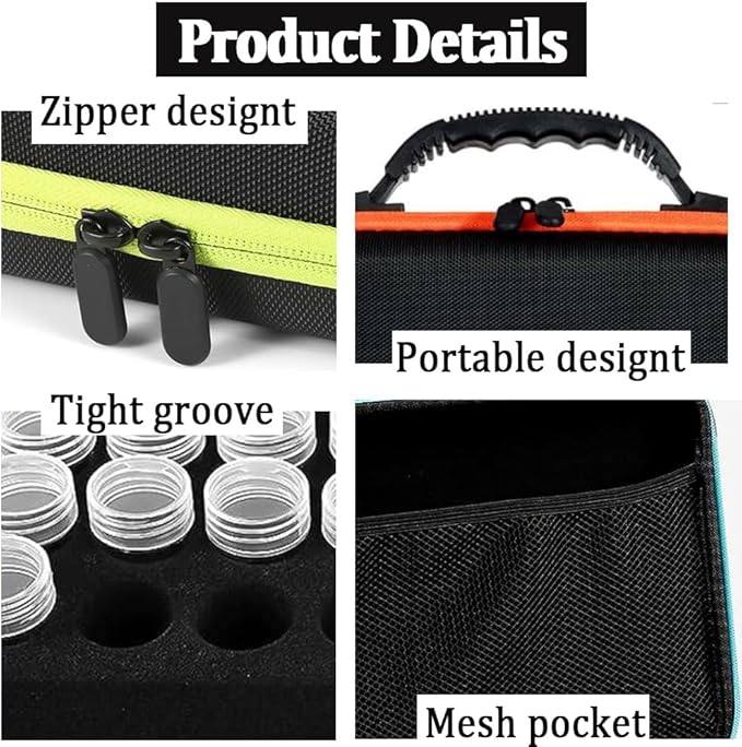 【60 Slots】Seed Storage Organizer-Garden Seed Storage Organizer Box Premium Seed Containers with Label Stickers for Various Sizes Vegetable and Flower Garden Seeds，Seed Packet Organizer Gardening Gifts