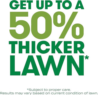 Scotts Turf Builder Thick'R Lawn Tall Fescue Mix, Combination Seed, Fertilizer and Soil Improver, Thickens Thin Grass, 12 lbs