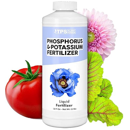 Phosphorus and Potassium Fertilizer, Complete Liquid Phosphorus and Potassium for Plants, 32 oz (1 Quart)