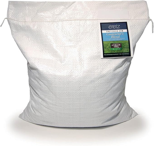 Contractor’s Grass Seed Blend by Eretz (10lb) - Choose Size! Willamette Valley, Oregon Grown. Premium, Number 1 Seeds Only! No Weed Seeds or Fillers