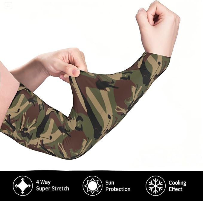 Arm Sleeves Outdoor Garden Sports Cooling Sun Sleeve for Women Men Farm