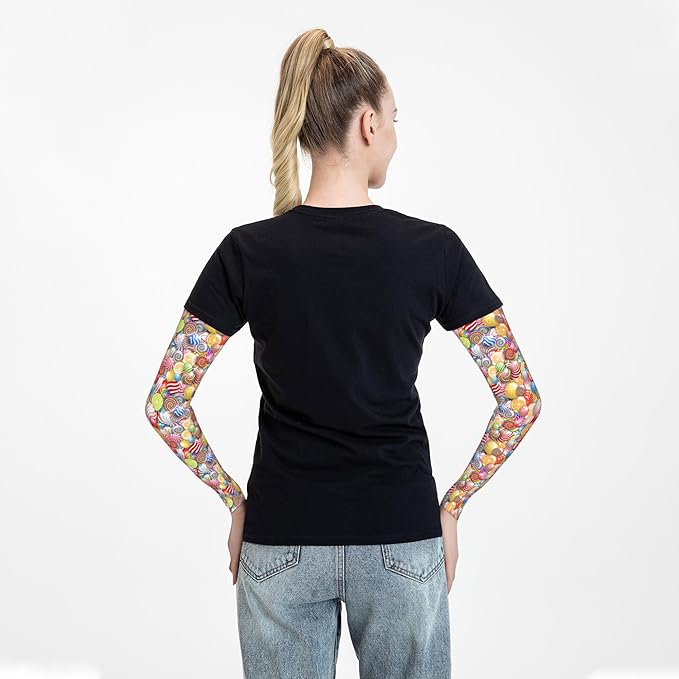 Arm Sleeves Outdoor Garden Sports Cooling Sun Sleeve for Women Men Farm