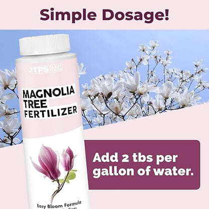 Magnolia Tree Fertilizer – Liquid Magnolia Tree Plant Food for Beautiful Blooms & Healthy Growth, 8 oz
