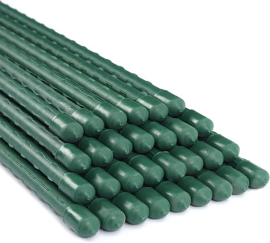 Garden Stakes 36 Inches Steel Plant Stakes Tomato Stakes 3ft Pack of 25