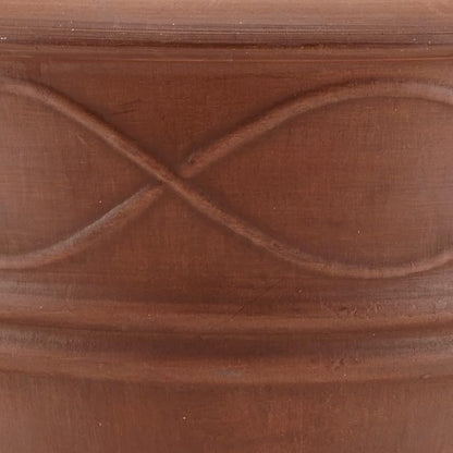 PSW ME36TC Western Weave Planter, 14 by 11.5-Inch, Terra Cotta Color