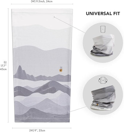 Performance neck gaiter - UPF50+ Ultra Soft & Breathable all season sport mask for Men and Women