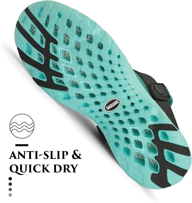 SAGUARO Men's Women's Quick Dry Garden Shoes Lightweight Breathable Gardening Clog Water Shoes Mesh Sandals for Sports Outdoor Beach Pool Exercise