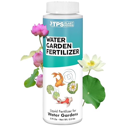 Water Garden Fertilizer, Complete Liquid Water Garden Plant Food, 8 oz (250mL)