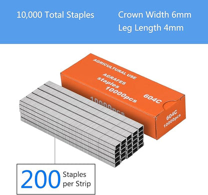 FUNTECK Staples for Plant Tying Machine