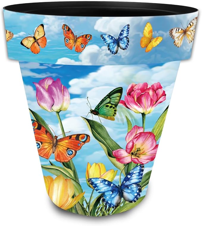 Briarwood Lane Sunshine Butterflies Large Planter