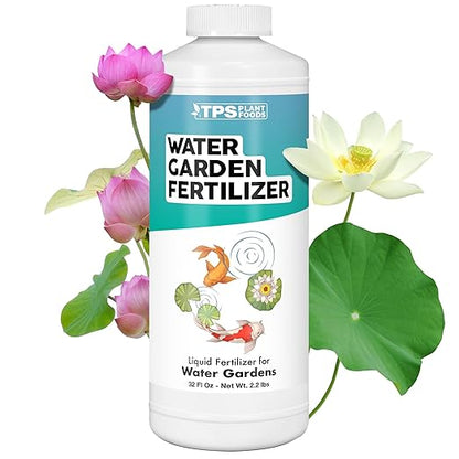 Water Garden Fertilizer, Complete Liquid Water Garden Plant Food, 32 oz (1 Quart)