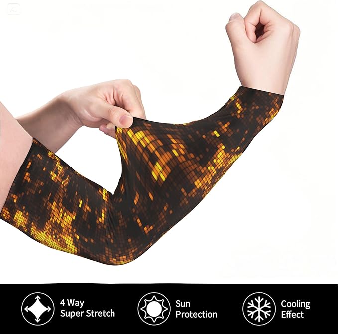 Arm Sleeves Outdoor Garden Sports Cooling Sun Sleeve for Women Men Farm