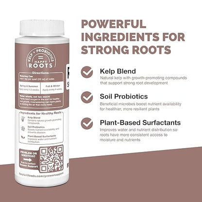 Root Stimulator for Fiddle Leaf Figs – Liquid Root Booster with Probiotics & Seaweed to Support Healthy Root Growth, 32 oz