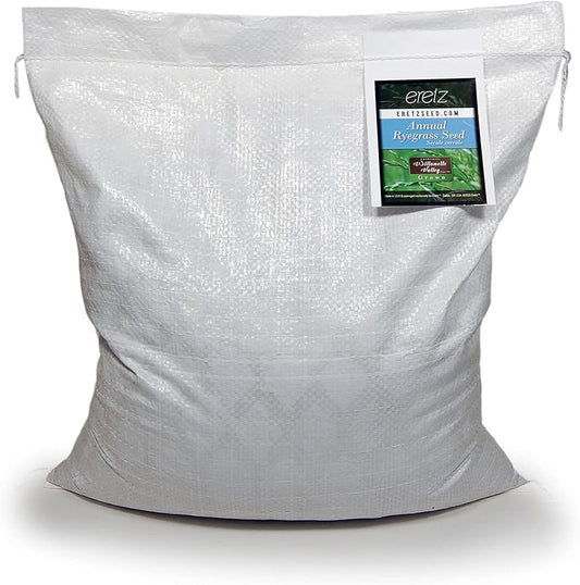 Annual RyeGrass Seed by Eretz - Willamette Valley, Oregon Grown. No fillers, No Weed or Other Crop Seeds (10lb)