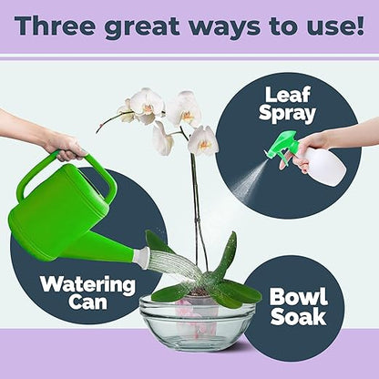 Orchid Fertilizer– Liquid Orchid Plant Food for All Varieties, Supports Healthy Growth & Blooms, 8 oz