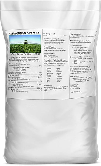 Grasshopper 19-19-19 Foliar Fertilizer