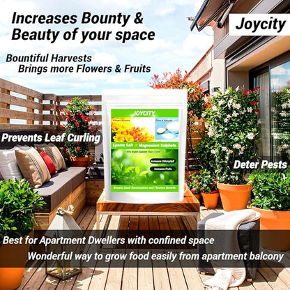 Burpee Organic Tomato & Vegetable Granular Plant Food, 4 lb & Organic Coconut Coir Concentrated Seed Starting Mix, 16 Quart