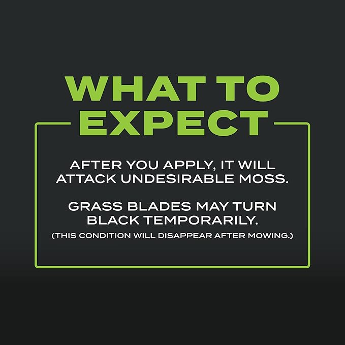 Scotts Turf Builder Triple Action for Moss Control, Moss Killer and Lawn Fertilizer, Covers Up to 8,000 sq. ft., 40 lbs.