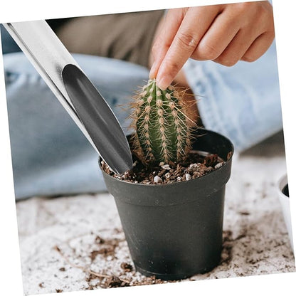 BESPORTBLE Bonsai Soil Soop, Stainless Steel Bucket Soil Scoop Garden Soil Scoop Bucket Shovel Bonsai Tool Soil Cup for Plant Flower Succulent