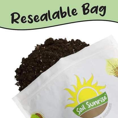 Soil Sunrise Banana Tree Potting Soil Mix (12 Quarts) – Hand-Blended Indoor/Outdoor Mix for Healthy Banana Plants – Enhances Drainage & Root Support – Made in USA