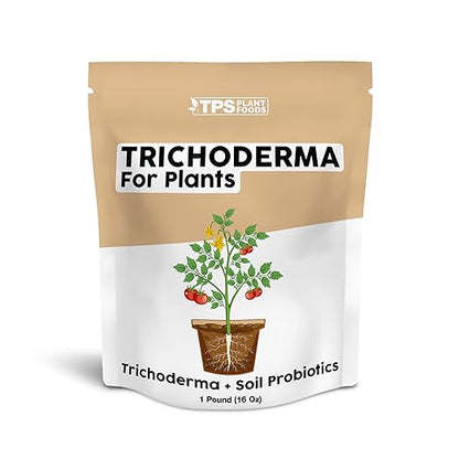 Trichoderma for Plants, Great for Transplanting and Established Plants, Also Includes Soil Probiotics Mycorrhizae and Bacteria(16 Ounces)