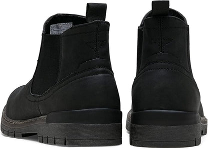Jousen Chelsea Boots Casual Slip On Ankle Waterproof Mens Boots
