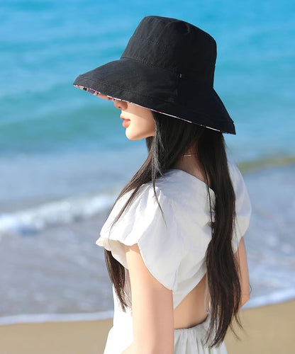 Wide Brim Women Sun Hat Summer Beach Bucket Fishing Hats Metal Wired Edge Packable UV Protection for Hiking Garden Travel