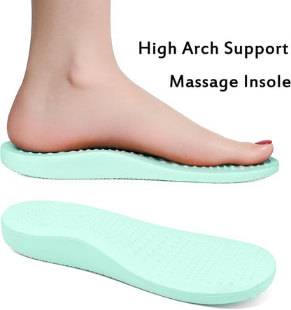 Women Men Orthopedic Clogs Arch Support Garden Shoes Sandals Slippers with Plantar Fasciitis Insoles