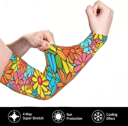 Arm Sleeves Outdoor Garden Sports Cooling Sun Sleeve for Women Men Farm