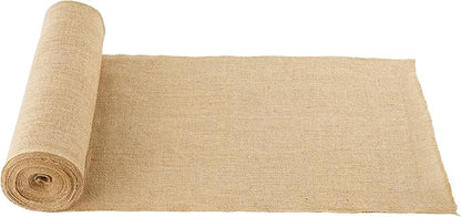 VEVOR Burlap Fabric Roll, 14” x 30 ft High Density Natural Jute Fiber Material for Outdoor Plant Care, Tree Wrap Roll, Decor, DIY Crafts, Wedding, Garden Weed Barrier, Plants & Trees Winter Covering