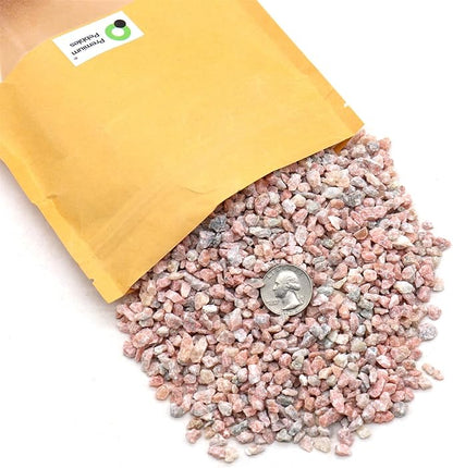 Coarse Sand. Pink Color. 1/8 Inch 10 lbs. for Potting Soil, Succulents, Pots, Plants, Gardening, Indoor, Crafting, Vase Fillers, Landscaping (X-Mini, COARSE Sand - Pink Crystal, 10)