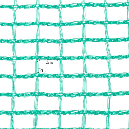 Debris Safety Netting Green Fire Retardant (4' x 150')