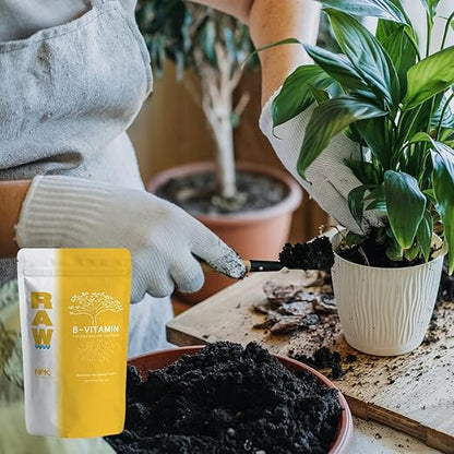 RAW B Vitamin 8oz - Essential Plant Growth Booster with B Complex and Magneseum Sulfate - Promotes Healthy Development, Increased Yield, and Enhanced Nutrient Absorption