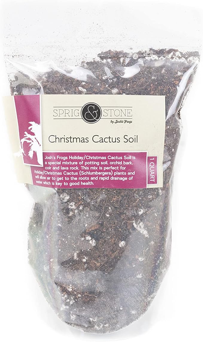 Josh's Frogs Holiday/Christmas Cactus Soil (1 Quart)