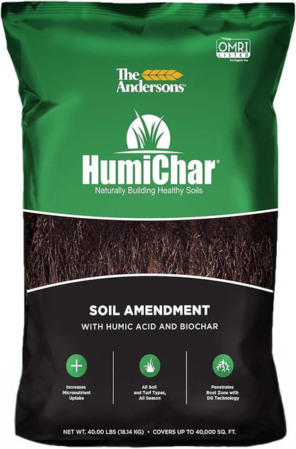The Andersons HumiChar Organic Soil Amendment with Humic Acid and Biochar (40 lb)