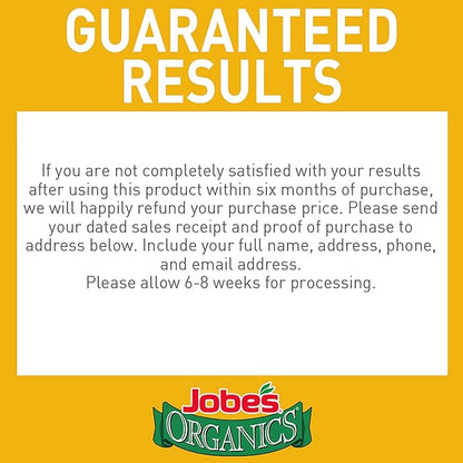 Jobe’s Organics Granular Fertilizer, Organic Fertilizer for Palm Trees and Plants, 4 lbs Bag (Pack of 2)
